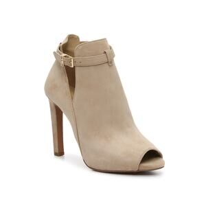 MICHAEL Michael Kors Tan Peep-Toe Heels